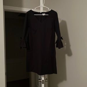 Black j crew dress